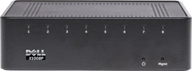 Dell X-Series Desktop Gigabit Managed Switch, 8x RJ-45, 123W PoE+ PD (X1008P)