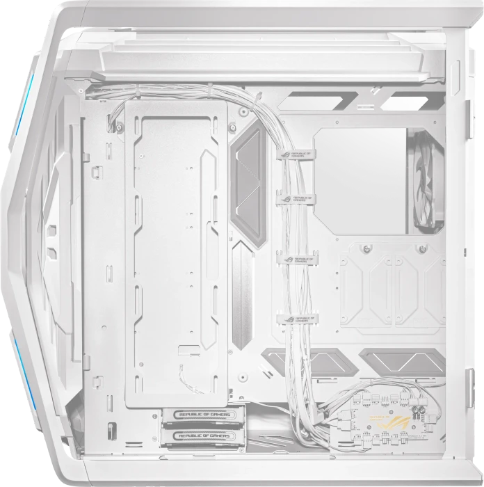 ASUS ROG Hyperion GR701 White, Glasfenster