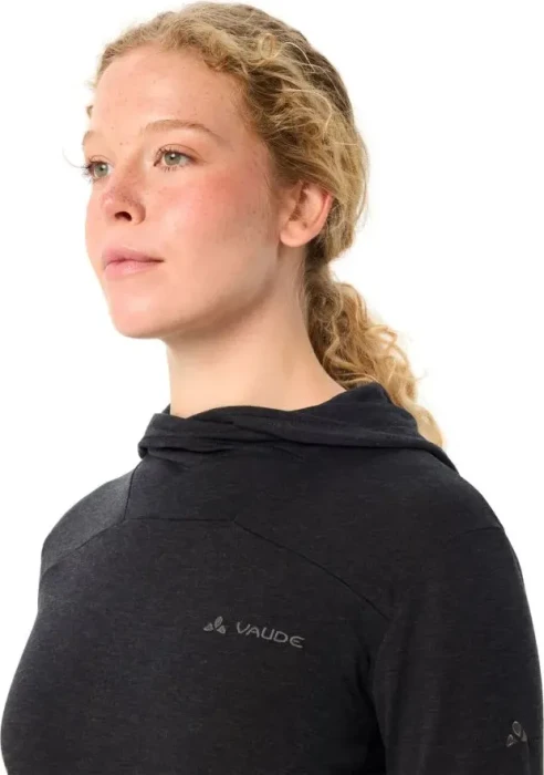 Vaude Tremalzo Trikot langarm schwarz (Damen)