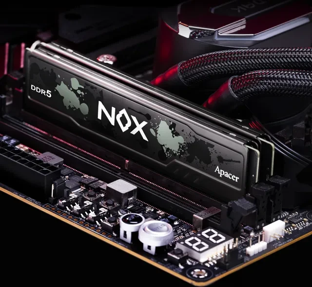 Apacer NOX UDIMM 32GB, DDR5-5600, CL40-40-40-96, bulk