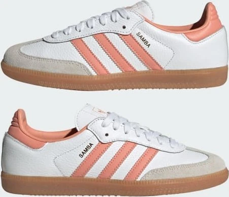 adidas Samba OG cloud white/wonder clay/crystal white