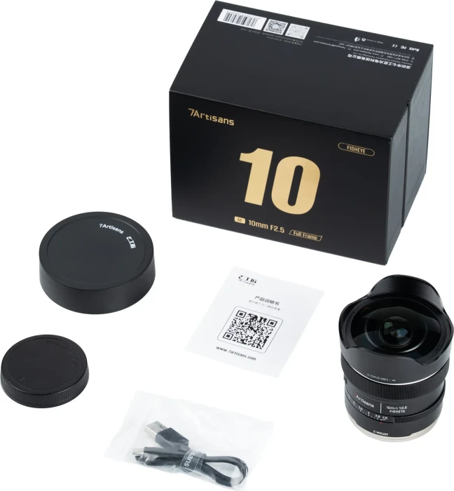 7artisans AF 10mm 2.5 Fisheye MAX für Sony E schwarz