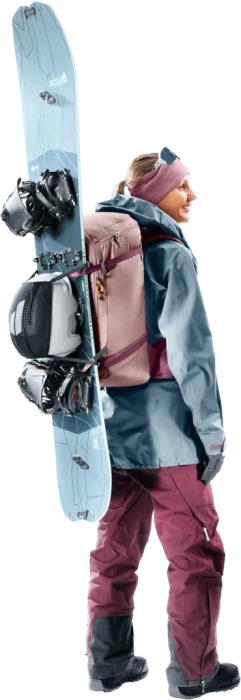 Deuter Freerider Pro 30+10 SL ashrose/cassis (Damen)