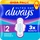 Always Ultra Day Long mit Flügeln Größe 2, 28 Stück
