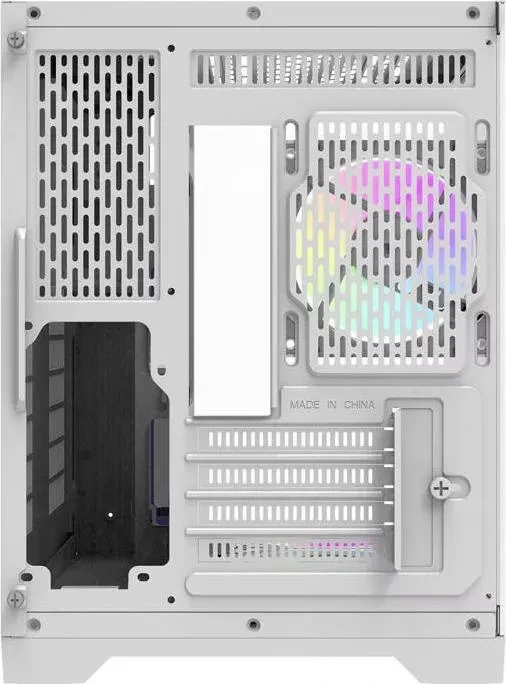 DarkFlash FT350 White, Glasfenster