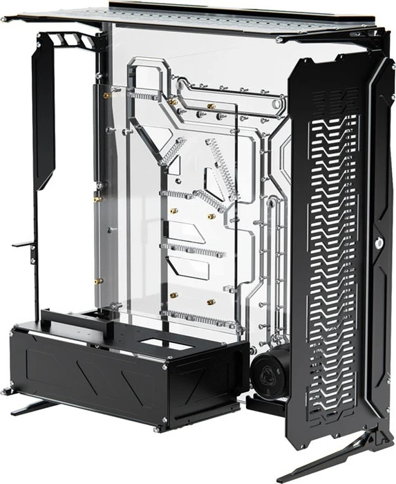 Singularity Computers Spectre [3.0], schwarz, Acrylfenster