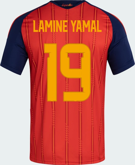 adidas FIFA WM 2026 Spanien Lamine Yamal Winner Heimtrikot kurzarm vivid red (Herren)