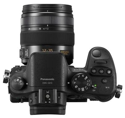 Panasonic Lumix DMC-GH3 mit Objektiv Lumix G X Vario 12-35mm 2.8 ASPH OIS