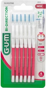 Sunstar Gum Bi-Direction Interdentalbürste 1.2mm rosa, 6 Stück