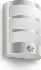 Philips myGarden Python IR Sensor Wandleuchte edelstahl