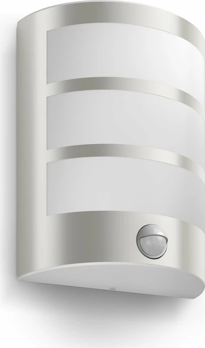 Philips myGarden Python IR Sensor Wandleuchte edelstahl