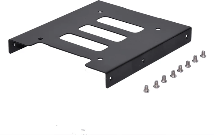 Ultron 3.5" auf 1x 2.5" Einbaurahmen, schwarz