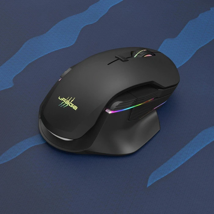 Hama uRage Lethality 350 Speed Gaming Mousepad, 900x340mm, schwarz/blau