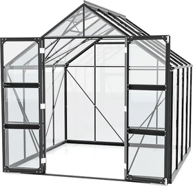 Vitavia Domus 6700 ESG 3mm Gewächshaus schwarz