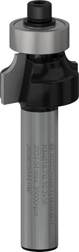 Bosch Professional Standard for Wood Abrundfräser, (R1)3x10.2x53mm, 1 Stück