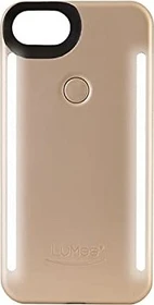 Lumee Duo LED Lighting Case für Apple iPhone 7 gold (LD-IP7-GOLDMT)