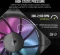 Corsair iCUE LINK RX120 RGB Starter Kit, schwarz, LED-Steuerung, 120mm, 3er-Pack Vorschaubild