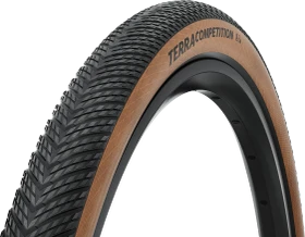 Continental Terra Competition 700x35C Trail Casing Grip Compound Reifen schwarz/transparent