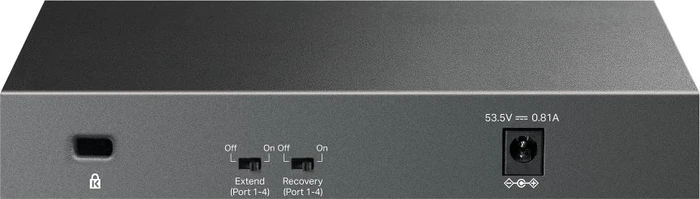 TP-Link LS100 LiteWave Desktop Switch, 6x RJ-45, 41W PoE