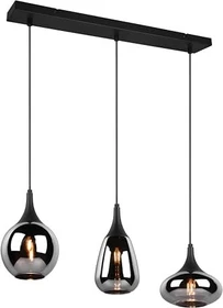 Trio Lumina Pendelleuchte 3-flammig schwarz