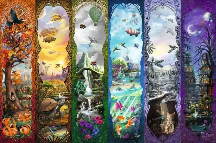 Ravensburger Puzzle Die sechs Portale