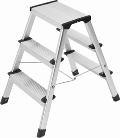 Hailo L90 STEP-KE 2-tlg. Stehleiter, 2x 3 Stufen