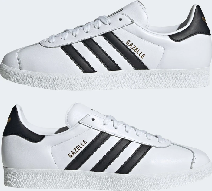 adidas Gazelle Fußball Juventus Turin cloud white/core black/gold metallic