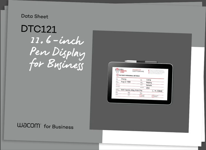 Wacom DTC121 Signature Display 12 pen only