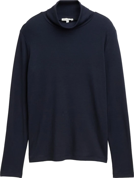 Tom Tailor Rollkragen Shirt langarm lunar eclipse (Damen)