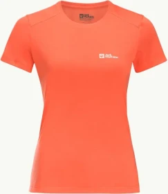 Jack Wolfskin Vonnan Funktionsshirt kurzarm digital orange (Damen)