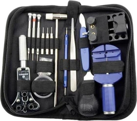 Mannesmann M11759 Uhrmacher Handwerkzeugset inkl. Tasche, 16-tlg.
