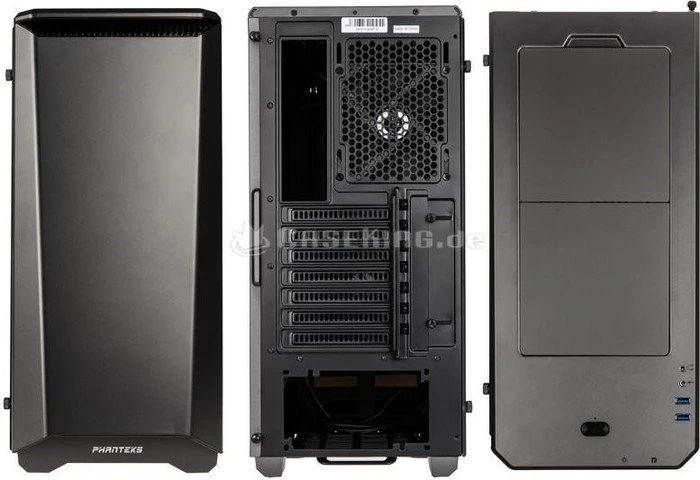 Phanteks Eclipse P400S Tempered Glass Edition anthrazit, Glasfenster, schallgedämmt