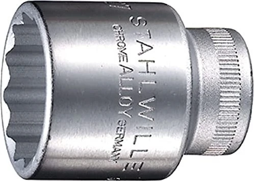 Stahlwille 50 Außenzwölfkant Steckschlüssel 1/2", 23x42mm