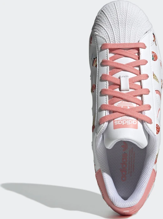 adidas Superstar cloud white/ray pink (Damen)