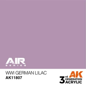 AK-Interactive 3rd Gen Acrylic Colors Air Series WWI german lilac, 17ml