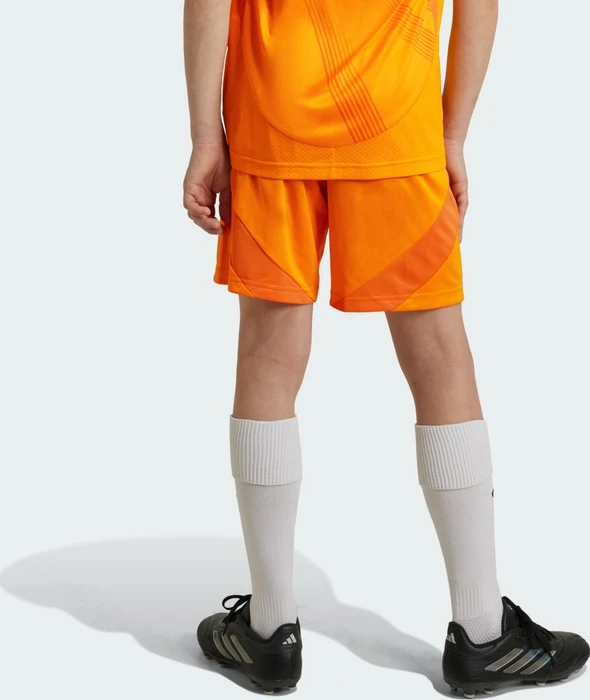 adidas Real Madrid 2024/2025 Auswärtsshorts crew orange (Junior)