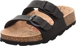 Superfit Fussbettpantoffel schwarz (Junior)