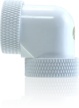 Raijintek Pelias D140906 L-Verbinder 90° 14mm, weiß, 6er-Pack