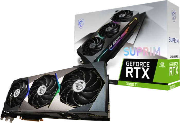 MSI GeForce RTX 3090 Ti Suprim SE 24G, 24GB GDDR6X, HDMI, 3x DP