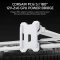 Corsair 12V-2x6 Winkeladapter 180°, PCIe 5.1 GPU Power Bridge, Stil B, Sense Pins außen, weiß Vorschaubild