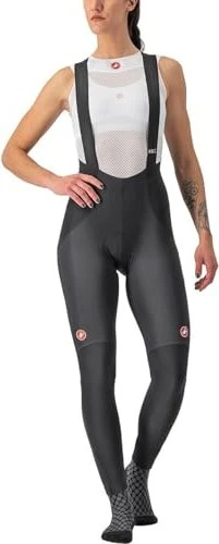 Castelli Sorpasso RoS Bibtight Fahrradhose lang schwarz (Damen)