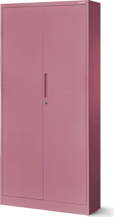 Jan Nowak C001H Flügeltürenschrank, rosa/rosa, Aktenschrank