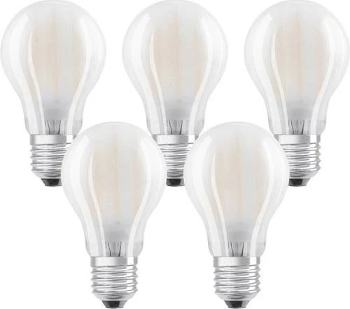 Osram Ledvance LED Base Classic A60 E27 7W/827, 5 Stück (090620)