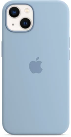 Apple Silikon Case mit MagSafe für iPhone 13 dunstblau