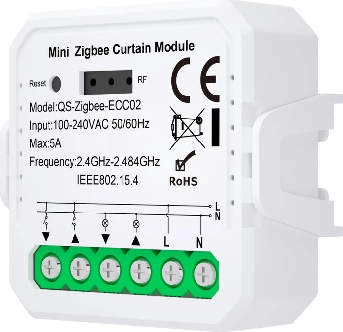 Immax Neo Smart Controller für Jalousiensteuerung, Schaltaktor