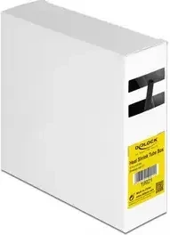 DeLOCK Schrumpfschlauch Box, 4.8mm, 10m, schwarz