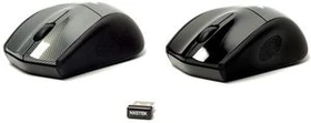 Nexus Silent Wireless Laser Mouse grau, USB