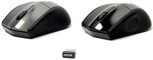 Nexus Silent Wireless Laser Mouse grau, USB