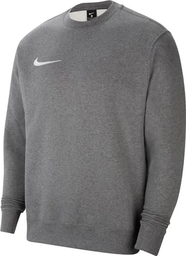 Nike Park 20 Fleece Crew Sweatshirt charcoal heather/white (Herren)