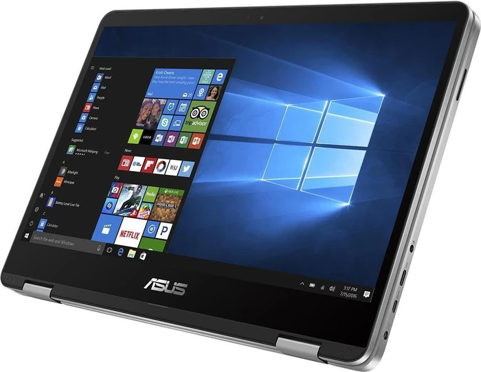 ASUS VivoBook Flip 14 TP401NA-EC004T, Light Grey, Pentium N4200, 8GB RAM, 256GB SSD, DE
